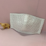 大人用　立体型マスク（マーガレット　刺繍）