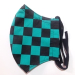 市松模様 マスク