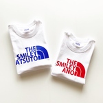 長袖も☆大人ノースフェイス風Tシャツ☆名入れ・誕生日やプレゼントにも♡