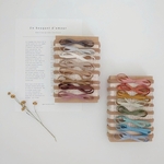 ［送料無料］16color＊cotton ribbon hear band