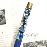 ハーバリウムボールペン ブルー  サメNO.500ラッピング無料
