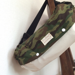 再32販♡パパにも♡カモフラ×生成り♡リバーシブルエルゴ収納カバー♡7