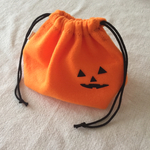 ハロウィン♪ジャックランタンのおやつ巾着