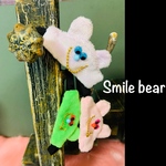 ドール小物/スマイルベア🐻ライトパープル