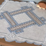 【送料無料】ハーダンガー 刺繍のテーブルマット