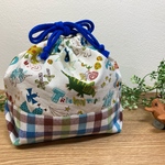 【送料無料】お弁当袋　恐竜　洗い替えに♪