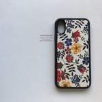  春のスマホケース＊リバティ iPhone X XS ケース＊エディナム＊