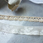 フランス 2本組 50cm アンティークレース② C235