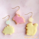 [3匹セット]どうぶつヨーチのピアス/イヤリング