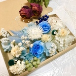 プリンセスBlueRoseハーバリウム　花材ドライフラワー 花材詰め合わせセット