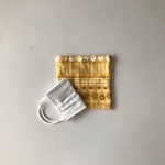 マスクケース　仮置き　border flower mustard