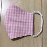 ハンドメイド☆大人マスク☆ギンガムチェック☆ピンク