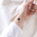 STAR タトゥーシール (感性デザイン) [Lサイズ]