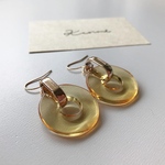 染めビーズ ピアス＆イヤリング