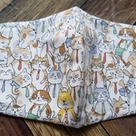 立体冷感マスク【リーマンねこ】