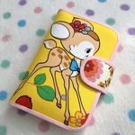 昭和レトロ♥バンビちゃんの通帳・マルチケース