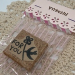 22.FOR YOU…消しゴムはんこ