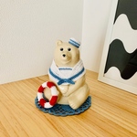 【再販】NEW しろくま貯金箱   夏のマリンスタイル3点セット