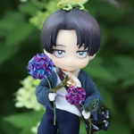 小人のおみやげ　～あじさい大小2種セット・青～　ミニ布花紫陽花