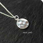 【luna】sv925 moon necklace