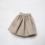 リカちゃん 服 ★送無★どんなコーデにも合うスカート♡beige♡