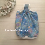 【完成品】ふわキャミ・花火柄