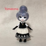 オビツ11服☆スター&クロスワンピース