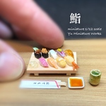 【鮨】握り寿司　1/12scale ミニチュア