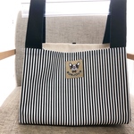 ハンドメイド★裏地付き　エコバッグ　コンビニ　お弁当