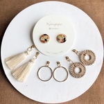 夏の使い回し4way set！！ピアス／イヤリング