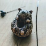 ハリネズミペン立て