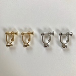 イヤリングコンバーター2セット(シルバー×１、ゴールド×１)