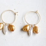  14KGF goldpearl pierce[kgf3395]
