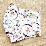 【Liberty　リバティ】サイズ・ガーゼが選べる　立体マスク　フローラルタイム