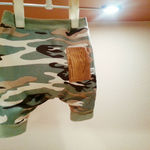 【新作】イロイロ迷彩シリーズ　サルエルパンツ　 green　70size