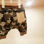 イロイロ迷彩シリーズ　サルエルパンツ　 gray　70size