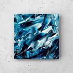 【Inside the Blue.（W-#2）】絵画　インテリア　海　ハワイ　アートパネル　北欧