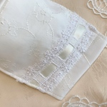 No.148《受注制作・ラスト2点》送料無料！可愛い刺繍のマスク❁︎夏マスク 立体マスク レースマスク 大人用マスク