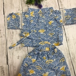 ジェラトーニコスチューム　甚平　魚柄