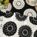 【再】30×40セット❤️小学校机サイズランチョンマットセットブラック系