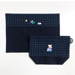 chiharu511様専用　お弁当箱袋　コップ袋　巾着