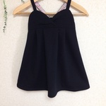 スウェット× サロペットワンピース【90cm】