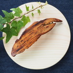 ★フォロワー限定-カニの爪のバレッタ（アフリカ紫檀）長さ10.7cm