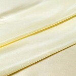 正絹 羽二重 胴裏地 はぎれ【クリーム色】５０cm