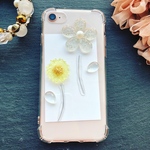 iPhoneシリーズ対応 花柄 クリア/iPhoneケース iPhoneX iPhoneXs iPhoneXR iPhone11 iPhone11Pro  iPhone8 iPhone2SE 等 