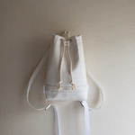 帆布の大人リュック　CANDY RUCK PLUS　ホワイト　倉敷帆布