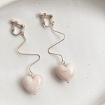 heart beating pieces/earrings