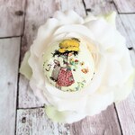 vintage★Holly Hobbieの2WAYブローチ＜黄色い帽子の女の子＞ゴールド