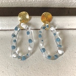 水玉ゆらゆらピアス