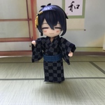 ねんどろいどどーる　オビツ11などに　浴衣